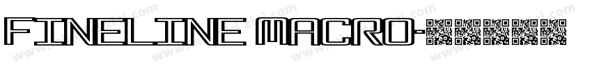 Fineline Macro字体转换